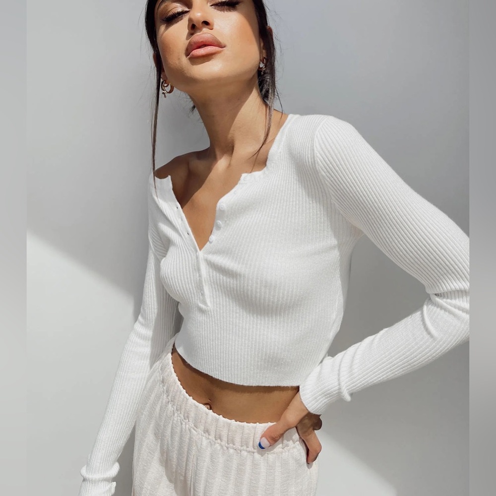 Princess Polly Unwritten Love Top White